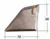 Резец плоский ST87